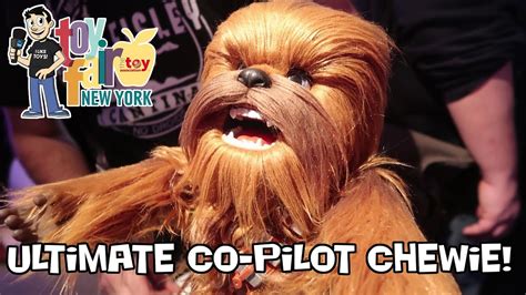 Star Wars Ultimate Co Pilot Chewbacca Demonstration From Hasbro At Toy