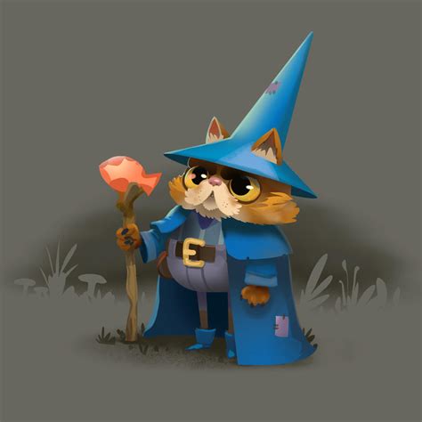 Cat Wizard By Bearmantooth On Deviantart