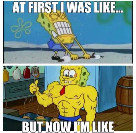 Sponge Bob Funnies Workout Humor Gym Humor Gym Memes