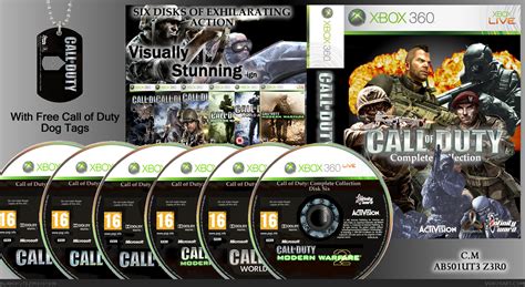 Call Of Duty Complete Collection Xbox 360 Box Art Cover By Ab501ut3 Z3r0