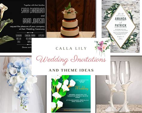 Calla Lily Wedding Invitations We Love