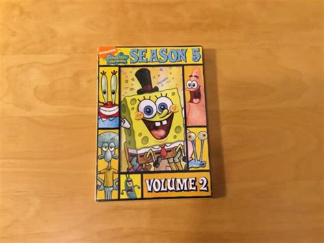 Spongebob Squarepants Season 5 Volume 2 Dvd 2008 2 Disc Set For
