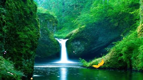 Nature Wallpaper Waterfall Youtube Aesthetic Wallpapers