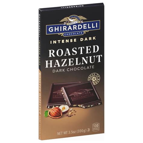 Ghirardelli Intense Dark Chocolate Hazelnut Heaven Bar Shop Candy At