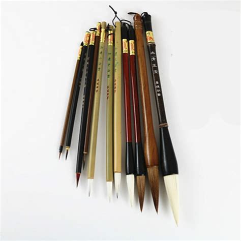Traditional Chinese Painting Brush Set Soft Woolen Hair Chinese