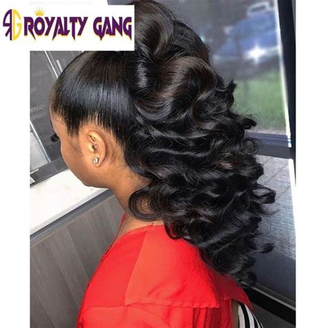 💜loose Deep Wave Wig💛 In 2021 Sleek Ponytail Hair Ponytail Styles
