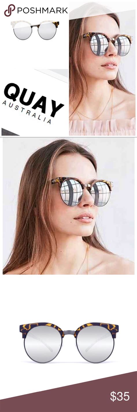 Quay Highly Strung Tortsilvermirror Sunglasses Mirrored Sunglasses