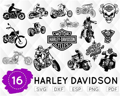 Motorcycle Svg Harley Davidson Svg Harley Svg Harley Davidson Png