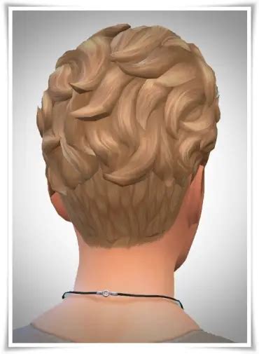 Birksches Sims Blog Swept Back Short Neck Hair Sims 4 Hairs