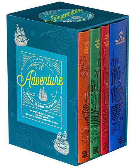 Adventure Word Cloud Boxed Set Book By Editors Of Canterbury Classics