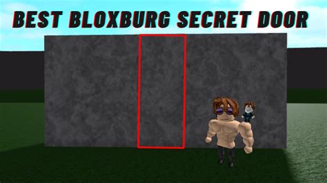 Best Bloxburg Secret Door Tutorial Youtube