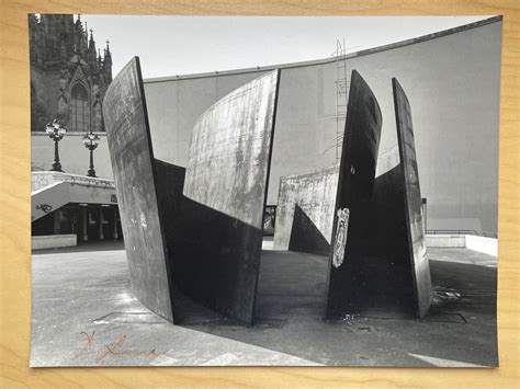 Richard Serra Intersection Fotografie Vom Künstler Signiert Kaufen