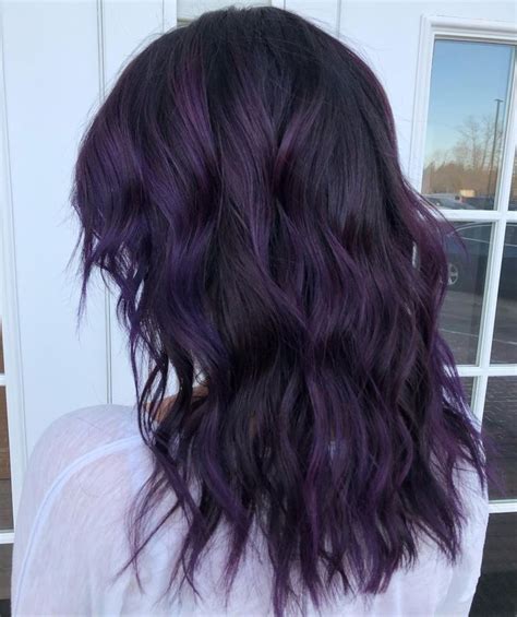 Dark Purple Hair Color Dyed Hair Purple Violet Hair Dye My Hair