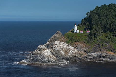 Heceta Head Lighthouse Oregon Coast Photograph By Jeff Hunter Fine