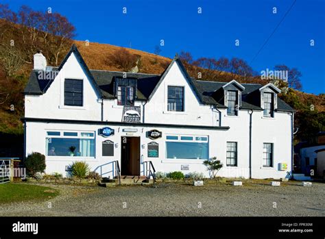 The Catacol Bay Hotel Isle Of Arran North Ayrshire Scotland Uk Stock