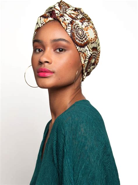 Womens Head Wraps Satin Lined Turban And Hair Wraps Loza Tam Head