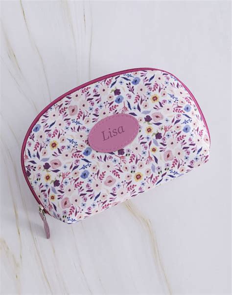 Personalised Ditsy Floral Cosmetic Bag Hamperlicious