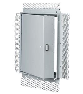 Install an access door in plaster walls or ceilings. Fire Rated Access Panel, 36x40, SS Door, Plaster Mount ...