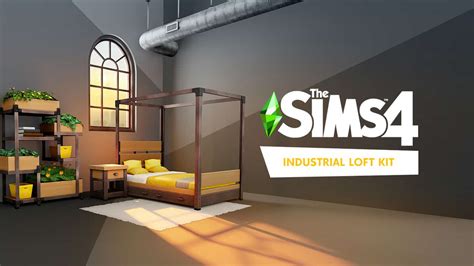 The Sims 4 Industrial Loft Kit Now Available
