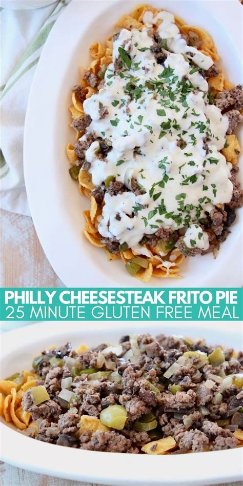 Gluten Free Philly Cheesesteak Frito Pie In 2020 Frito