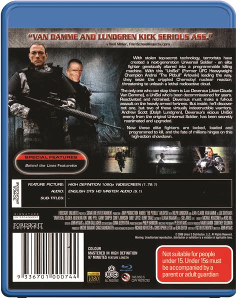 Universal Soldier Regeneration Blu Ray Forum