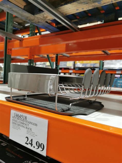 Kitchenaid Stainless Steel Compact Dish Drying Rack Model Ke895fpcgc