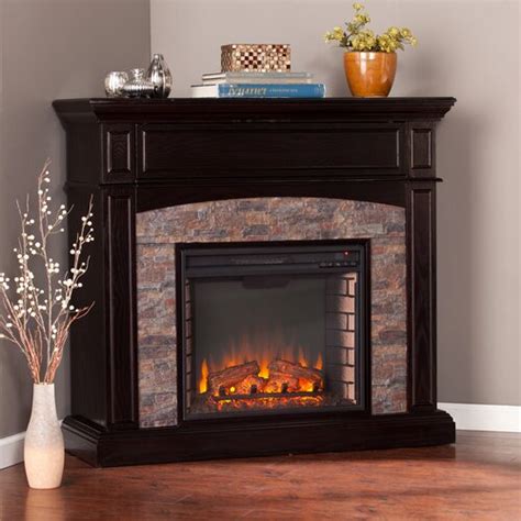 Corner Faux Stone Electric Fireplace Fireplace Guide By Linda