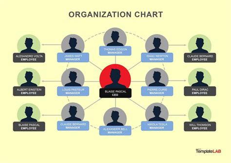 40 Organizational Chart Templates Word Excel Powerpoint With Regard