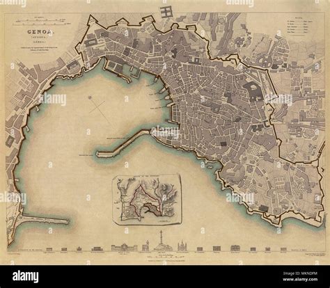 Mappa Di Genova Italia Immagini E Fotografie Stock Ad Alta Risoluzione Alamy