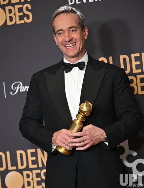 Photo Matthew Macfadyen Wins Best Supporting Actor Television Award At The Golden Globes