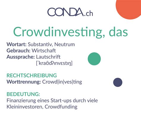 Was Ist Crowdfunding And Crowdinvesting Conda Schweiz