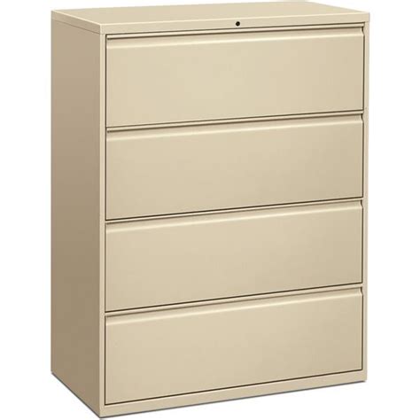 Stack on gun cabinet accessories. HON Brigade 800 Series 4-Drawer Lateral File Cabinet ...