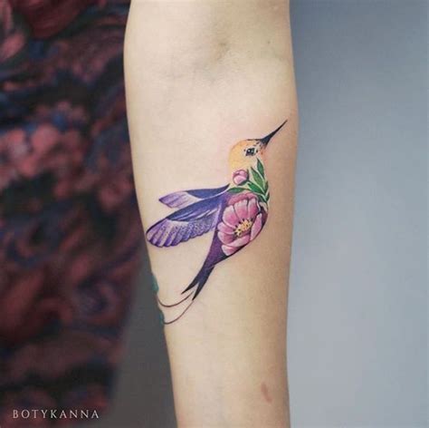 80 Ultra Pretty Tattoos For Women 2019 Hummingbird Tattoo Small