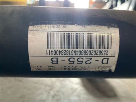 2017 2018 2019 Ford F250 F350 Front Axle Complete 355 Gears Axle Code