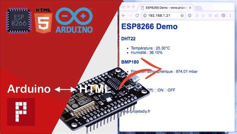 Esp8266 Comprendre Le Code Arduino Dun Serveur Web Avec Interface