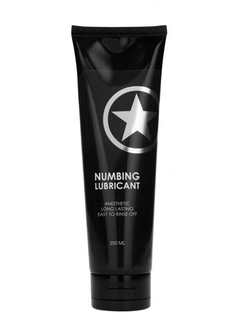 ouch numbing anal sex lube lubricant numbing long lasting anal lube ebay
