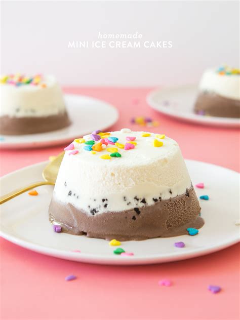 Individual Mini Ice Cream Cakes Sarah Hearts