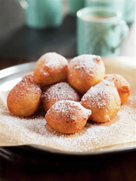 Beignets With Powdered Sugar Fried Dough Photograph By Renée Comet