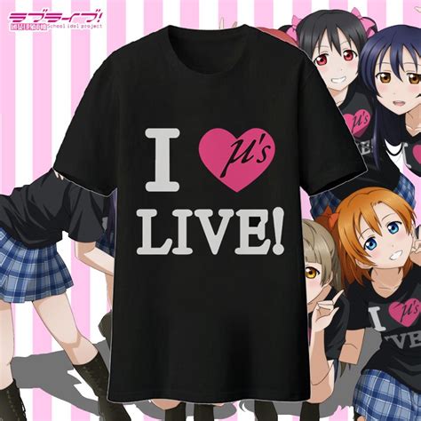 New Love Live Lovelive Cosplay T Shirt Summer Nico Yazawa Kotori