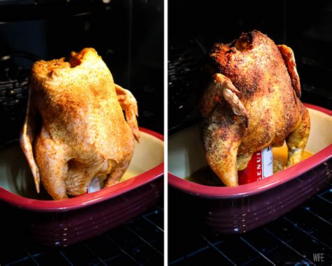 How long do i cook chicken thighs in the oven and at what temperature? Oven Roasted Beer Can Chicken - Big Bear's Wife