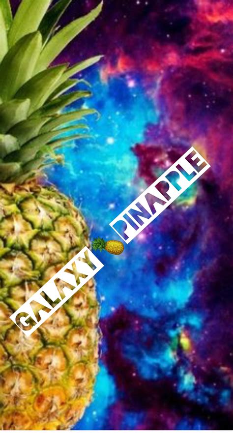 Galaxy Pineapple Pineapple Galaxy Fruit Pine Apple