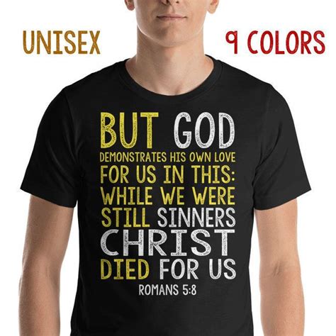 Christian Quote Christian T Shirt With Bible Verse Romans Etsy