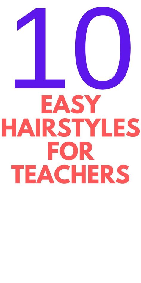 Teacher Hairstyles Ideas For Your Classroom Stylish Life For Moms