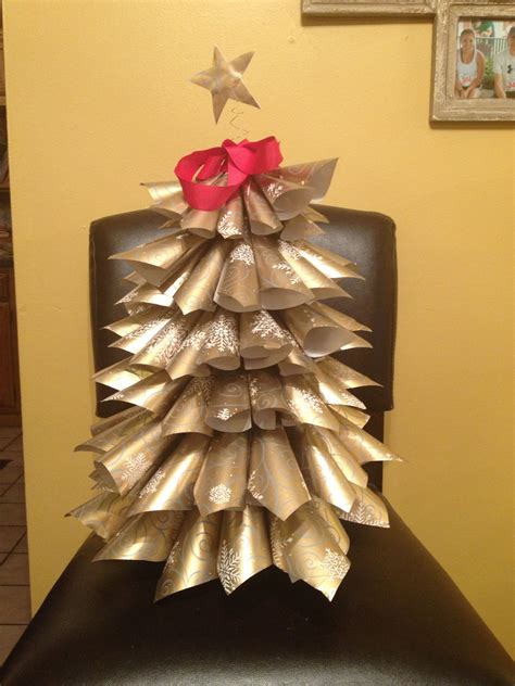 Rolled Paper Christmas Tree Christmas Pinterest