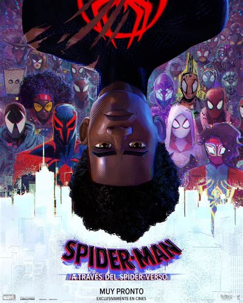 Spider Man Across the Spider Verse lanza un póster cargado de nuevos