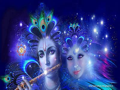 Krishna images which can drive us crazy by having a look on these krishna images. Lord Radha Krishna 3D Wallpaper in Blue For Desktop ...