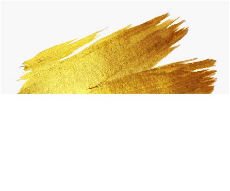 Gold Brush Stroke Png Png Download Careful With Your Words