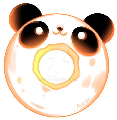 Donut Panda By Demi 8 On Deviantart
