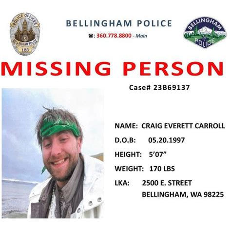 bellingham police search for person last seen october 2023 kafe 104 1