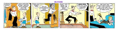 Rule 34 Blondie Comic Blondie Bumstead Clothing Comic Strip Dagwood